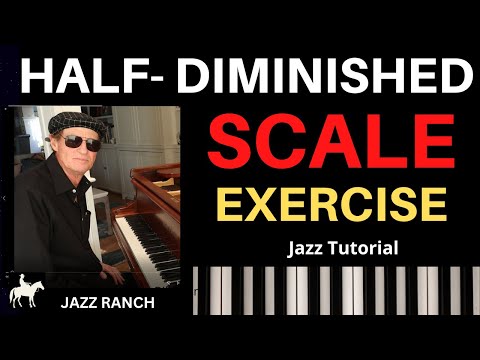 SCALES FOR HALF-DIMINISHED CHORDS: Boost Your Improvisation Knowledge- "Beautiful Love"- Tutorial.