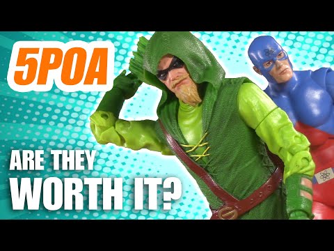 GREEN ARROW AND ATOM! McFarlane Toys Digital Action Figure Review