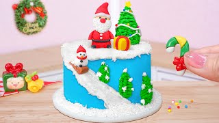 🎄 I Paid Bakery $1000 To Make Miniature Fondant Christmas Cakes  🎅 Holiday Cake Ideas By Mini Cakes