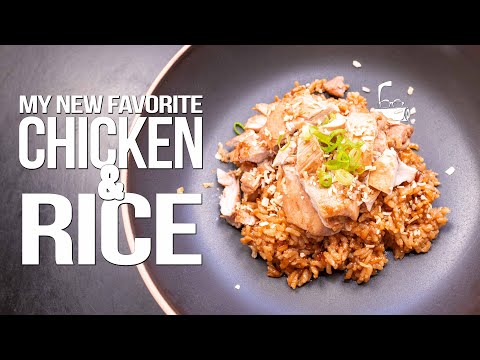 MY NEW FAVORITE CHICKEN & RICE RECIPE (SO EASY / SO DELICIOUS!) | SAM THE COOKING GUY