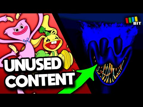 There's a LOT of Unused Content in Poppy Playtime | LOST BITS [TetraBitGaming]