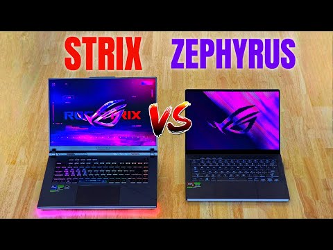 STRIX vs Zephyrus - Asus ROG STRIX G16 vs Zephyrus G14 (2024) [Gaming Laptop Comparison]