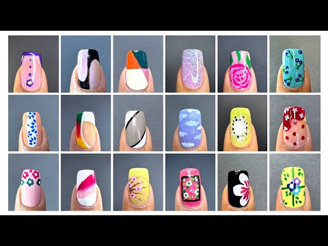 24+ Easy Nail Art Designs| Huge Nail Art Compilation