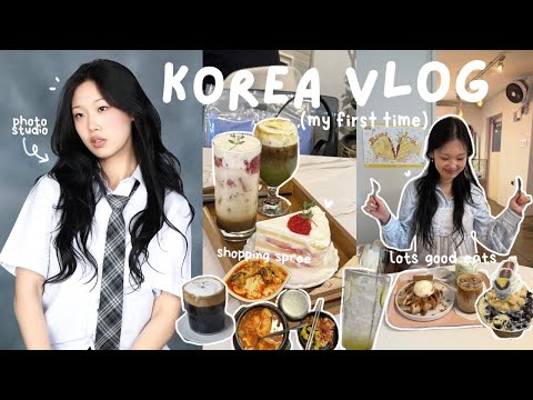 KOREA VLOG ❄️ hongdae shopping, tiktok vegan eats, wearing hanbok, cafe hopping & new years anxiety