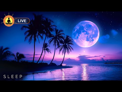 🔴 Deep Sleep Music 24/7 🌙2956 - Sleeping Music, Insomnia, Meditation Music, Study Music, Ocean Waves