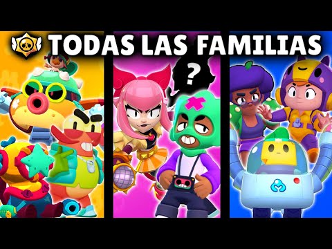 👉2025 TODAS las FAMILIAS OFICIALES en BRAWL STARS y SU HISTORIA 😧 ACTUALIZADO