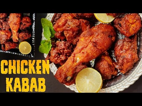 ചിക്കൻ കബാബ്  | EASY HOME MADE CHICKEN KABAB | चिकन कबाब @buttercupskitchen