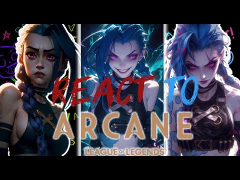 Past Arcane React To Future || Gacha React