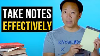 How to Take Notes Effectively | Jim Kwik