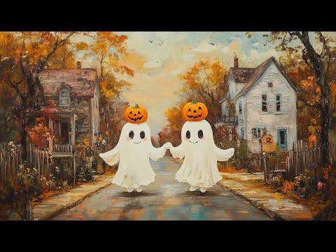 Halloween Vintage TV Art | 18 Images | 3 Hours | Halloween TV Art | Ghost TV Art | Fall Decor | 4K