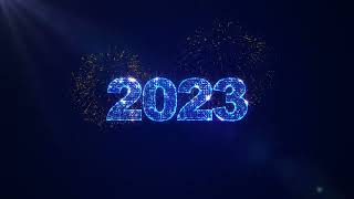 2023 new year 3d text 2022