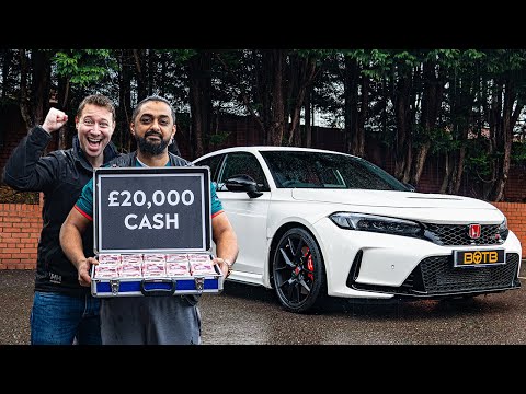 Father Of Three Wins Stunning Honda Civic Type-R + £20k!