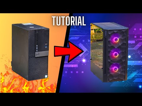 Turning an Office PC into a GAMING PC - How to Build a BUDGET Dell Optiplex Gaming Computer