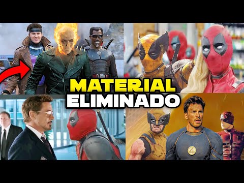 Lo QUE PUDO SER Deadpool y Wolverine: Escenas ELIMINADAS, Final ALTERNO, Cameos BORRADOS, Xmen y Más