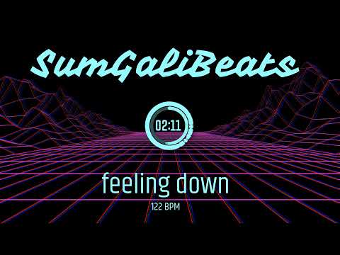 Sad type Hip Hop Beat | feeling down | 122 BPM