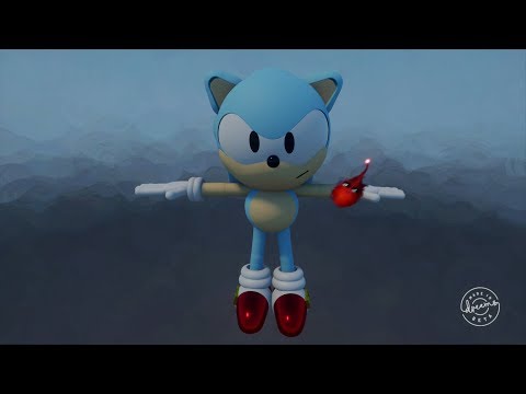 Classic Sonic Sculpt - Made in Dreams PS4