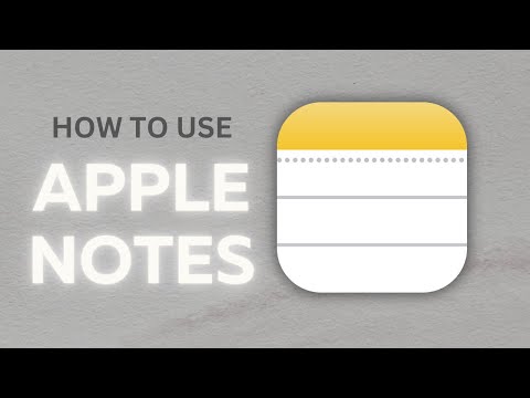 How to use APPLE NOTES on iPhone - Detailed Guide