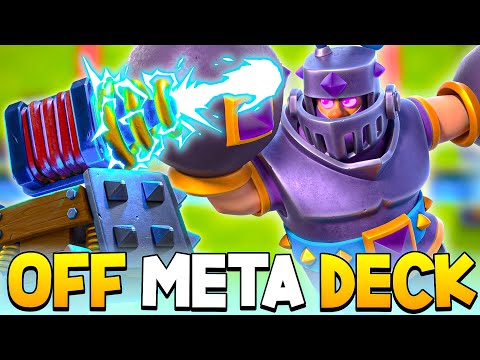 DESTROYING OPPONENTS WITH NEW OFF META DECK - Clash Royale