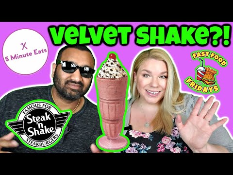 Steak N Shake Oreo Red Velvet Milkshake Review