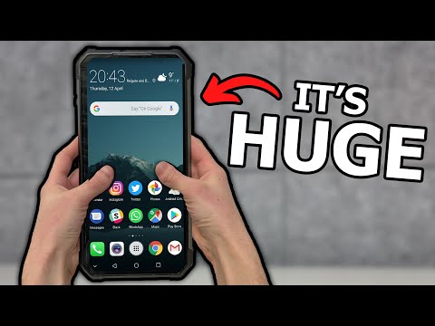 This might be the BIGGEST phone I've ever seen... 😲