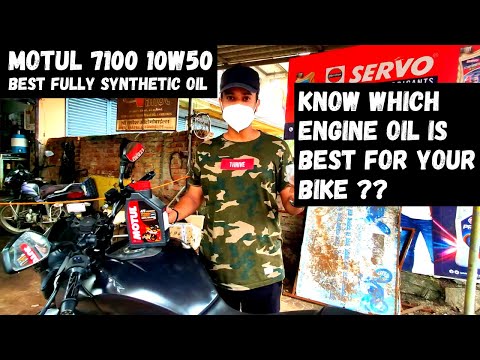 Motul 7100 4T 10W50  | How to refill engine oil | Know which engine oil is best for your bike