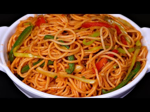 होटेल जैसे हक्का नूडल्स | Street Style Veg Hakka Noodles Recipe | Vegetable Noodles Recipe