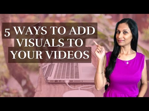 5 ways to add visuals to your videos