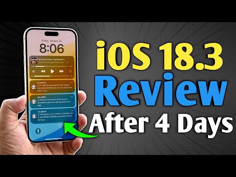 iOS 18.3 - Review After 4 Days of Use