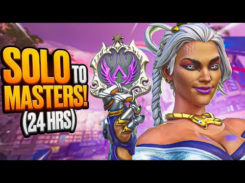 Solo to Masters in 24 Hours Loba ONLY! (Diamond - Masters)