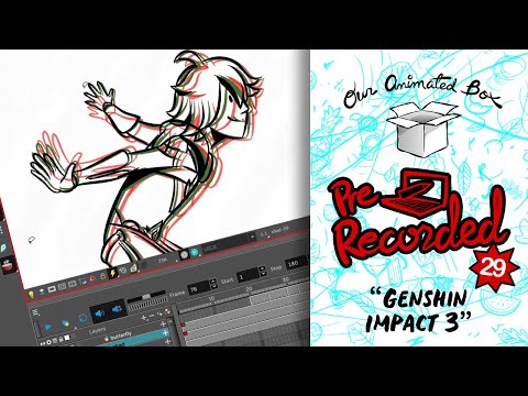 Making "Genshin Impact" commission 3 (Pre-recorded) #genshinimpact #原神 #AnimatorDreamsGenshin