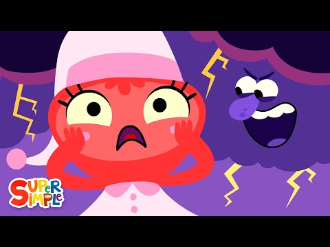 Super Spooky Halloween Storm⚡️| Kids Halloween Music | Super Simple Songs