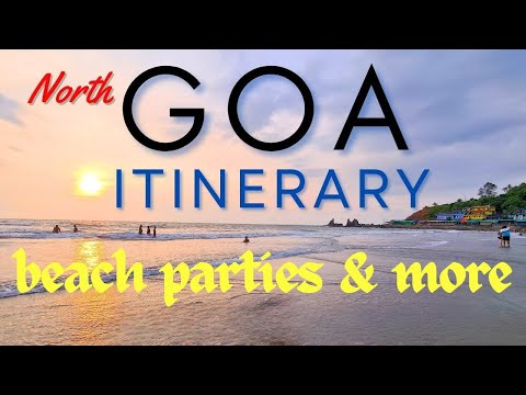 North Goa | Arpora | Anjuna Beach | Arpora Saturday market | Beach parties