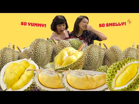 I threw a DURIAN PARTY for my mom's birthday!