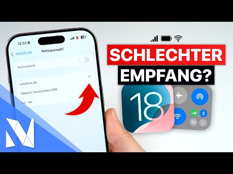 Schlechten Empfang mit dem iPhone und iOS 18.x beheben (Telefon, LTE, 5G, WiFi) | Nils-Hendrik Welk