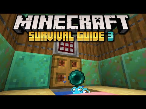 Easy Ender Pearl Teleporters! ▫ Minecraft Survival Guide S3 ▫ Tutorial Let's Play [Ep.109]