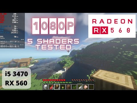 Core®  i5 3570+ AMD RX 570  4GB In Minecraft