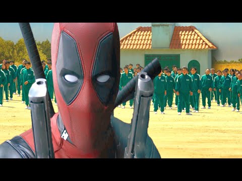 Deadpool Destroys Squid Game