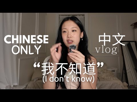 speaking ONLY chinese challenge (with subtitles ofc) | 中文 vlog