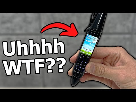 This Pen is actually a PHONE... 🤯