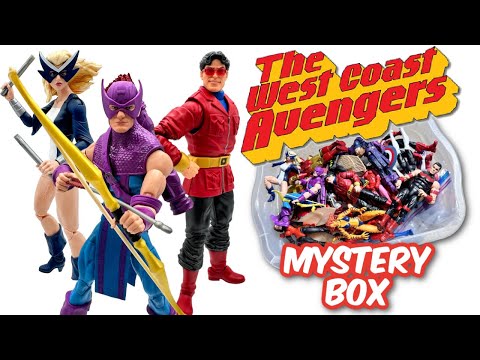 West Coast Avengers MYSTERY BOX!  BONUS - full comic history of WCA!!!