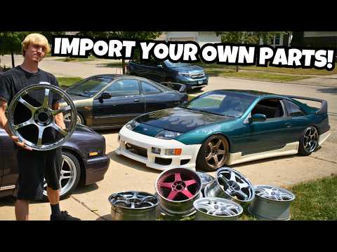 How to Import Rare Parts from Japan! + 3d Printed Car Parts + New Engine!