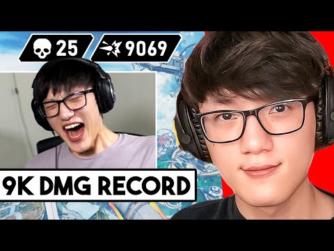 iiTzTimmy Reacts to His 9000 DAMAGE RECORD IN APEX!