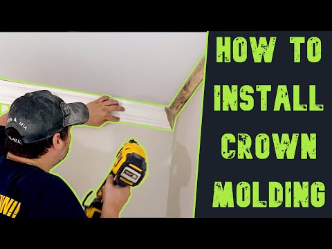 How to Install Wood Crown Molding Like a Pro