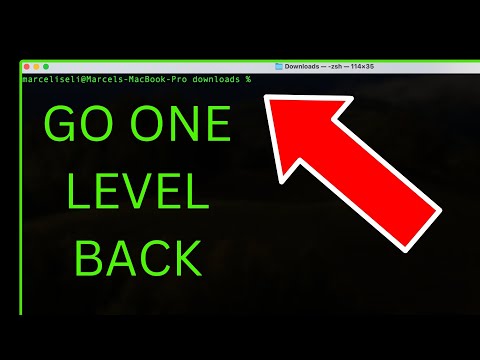 BACK to Previous Directory in Mac Terminal FAST!
