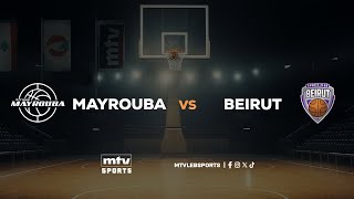 Decathlon Lebanese Basketball Championship 2024-2025 | Round 6 - Mayrouba vs Beirut