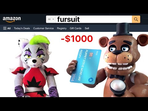 I Let My Viewers Buy $1,000 FNAF MERCH With MY MONEY...