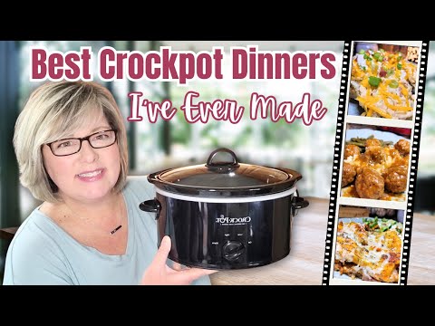 3 Best CROCKPOT Recipes I’ve Ever Made! NEW Cheap & Easy SLOW COOKER Comfort Food + A New Poke Cake!