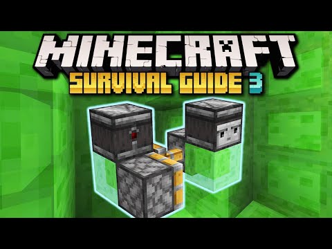 Slime Blocks & Flying Machines! ▫ Minecraft Survival Guide S3 ▫ Tutorial Let's Play [Ep.79]