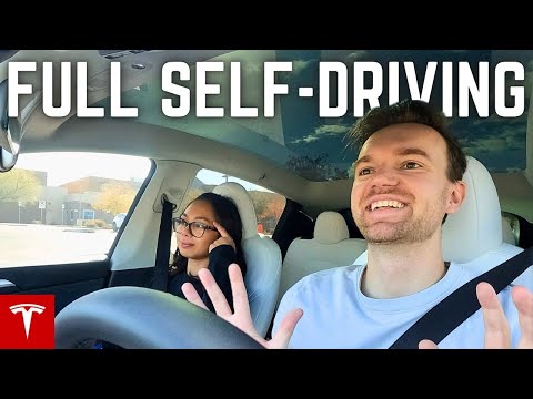 We Tried TESLA Full Self Driving & It Was… Interesting