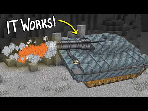 We Made Working Tanks with Create